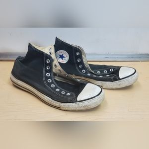 Converse All Star Black Skateboard Mens Shoes Size 10.